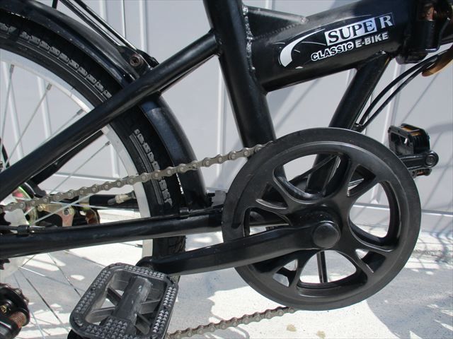 F13☆整備済み☆完成車発送☆中古折りたたみ自転車【20インチ 黒 
