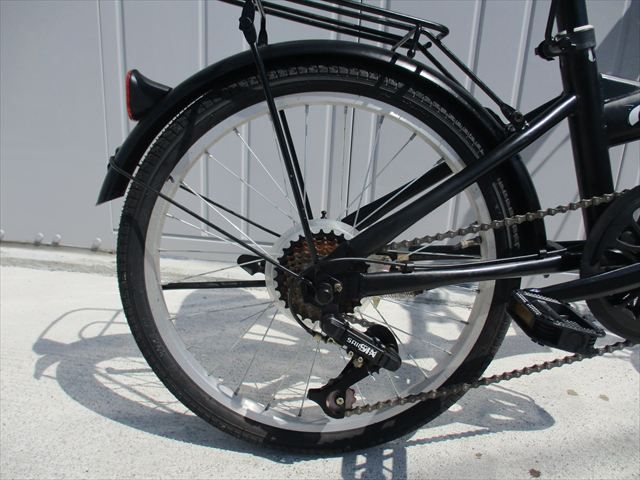 F13 ☆ 9800円☆ 折りたたみ自転車【20インチ 黒 】 アイジュサイクル 