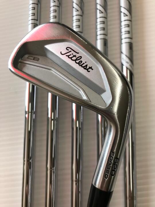 タイトリスト CB 620 AMT TOUR WHITE S200フレックス アイアンセット 
