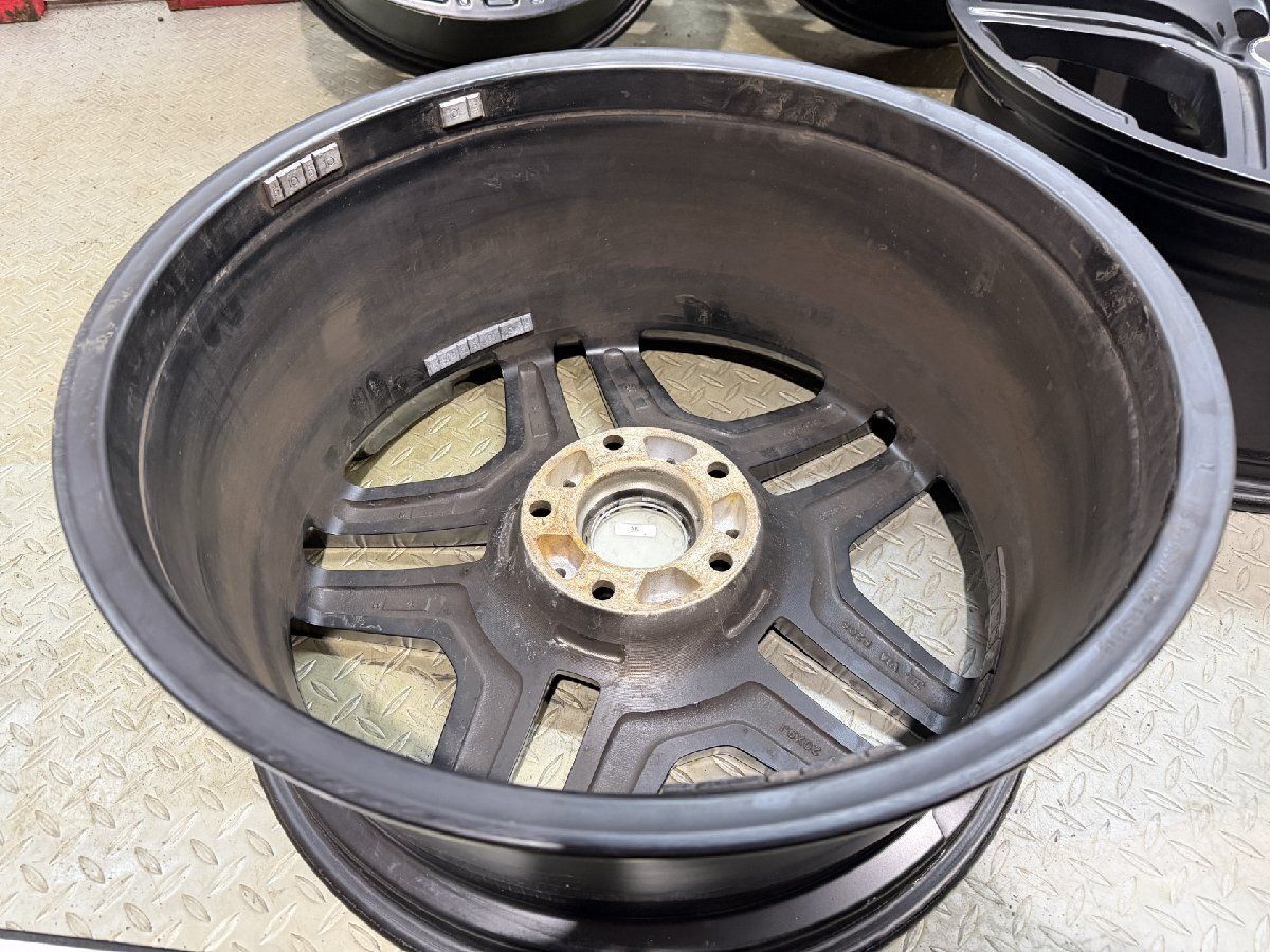 メルセデスベンツ AMG タイプ 社外ホイール 20インチ 9J5HPCD130+48 ブラック ベンツ純正キャップ W463/G63/Gクラス等　(MHD588) クレジットカード QRコード決済可能 メルセデスベンツ AMG タイプ 社外ホイール 20インチ 9J5HPCD130+48