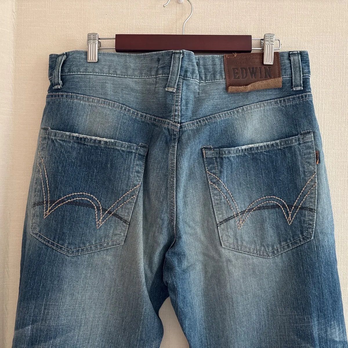 (^w^)b EDWIN エドウイン 505V New Vintage ボトムス コットン デニム パンツ ジーンズ ジーパン カジュアル ...