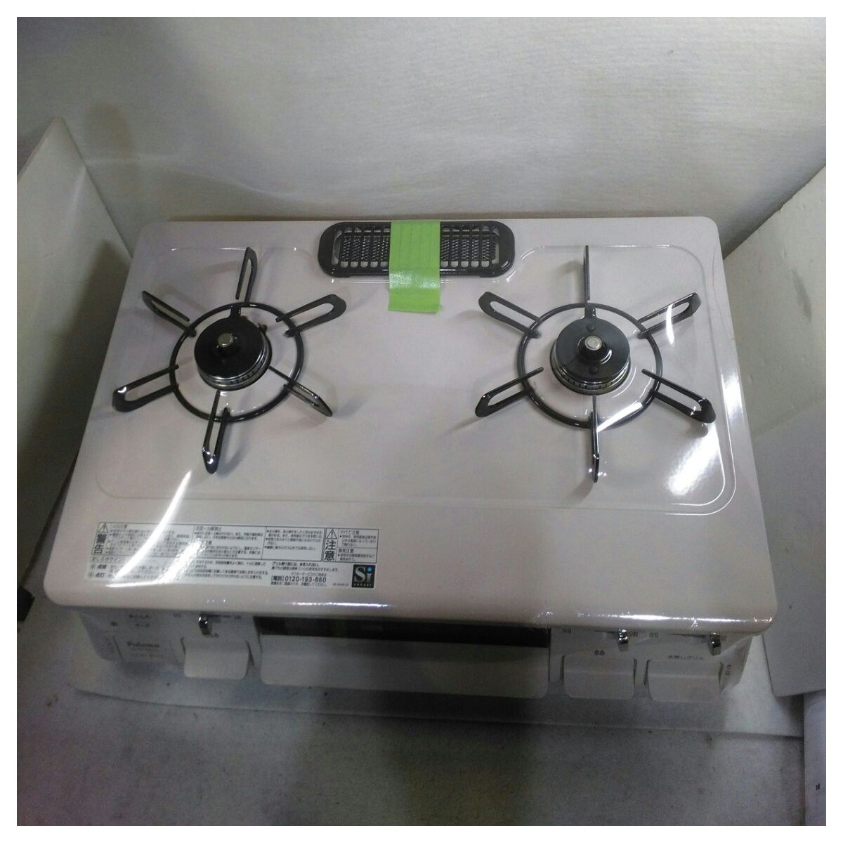 中古】本体のみ パロマ ガステーブル 左強火 LPガス用 IC-S87SH-2L-LP