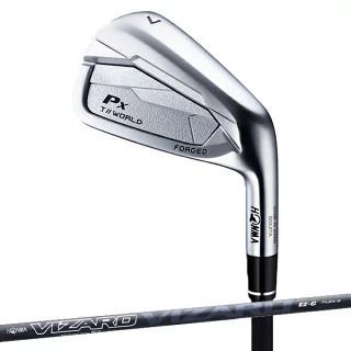 本間ゴルフ メンズ TW767 TW-PX アイアン 5本組(6-9、PW) VIZARD EZ-C カーボンシャフト 日本正規品 ホンマゴルフ アイアンセット【24】