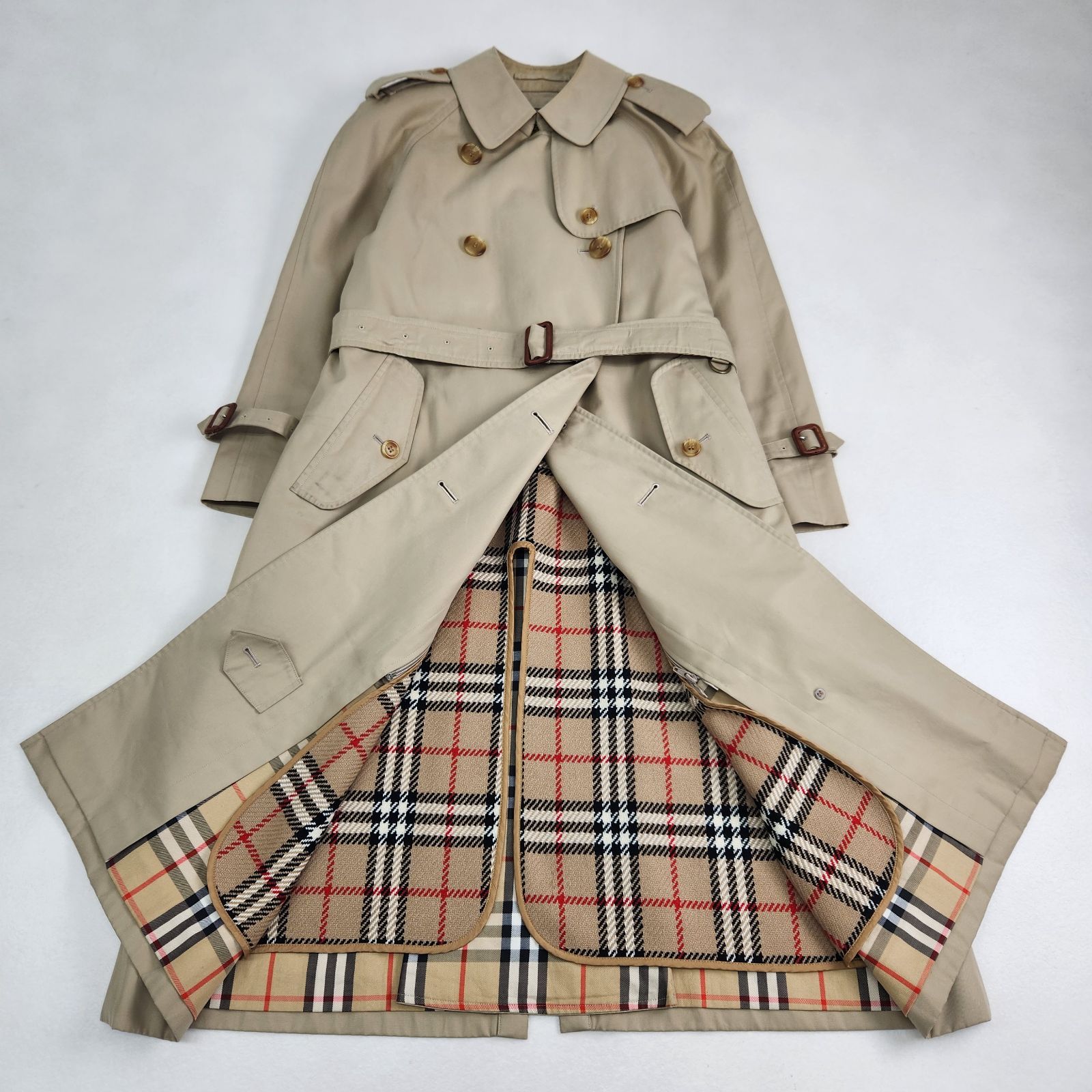BURBERRY トレンチコート バーバリーズ ヴィンテージ ライナー付 ノバ 