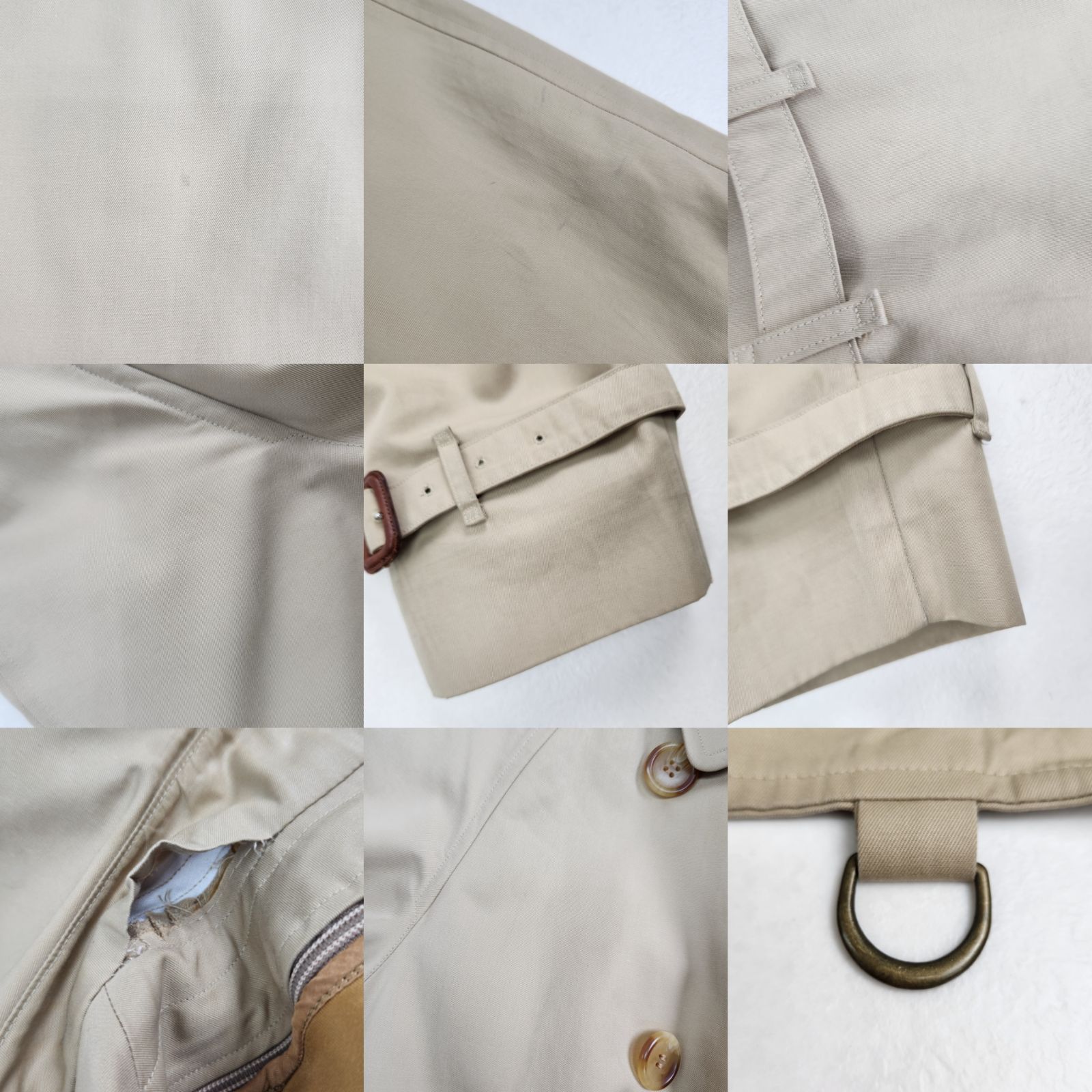 BURBERRYS トレンチコート ノバチェック ライナー付 白タグ BURBERRY