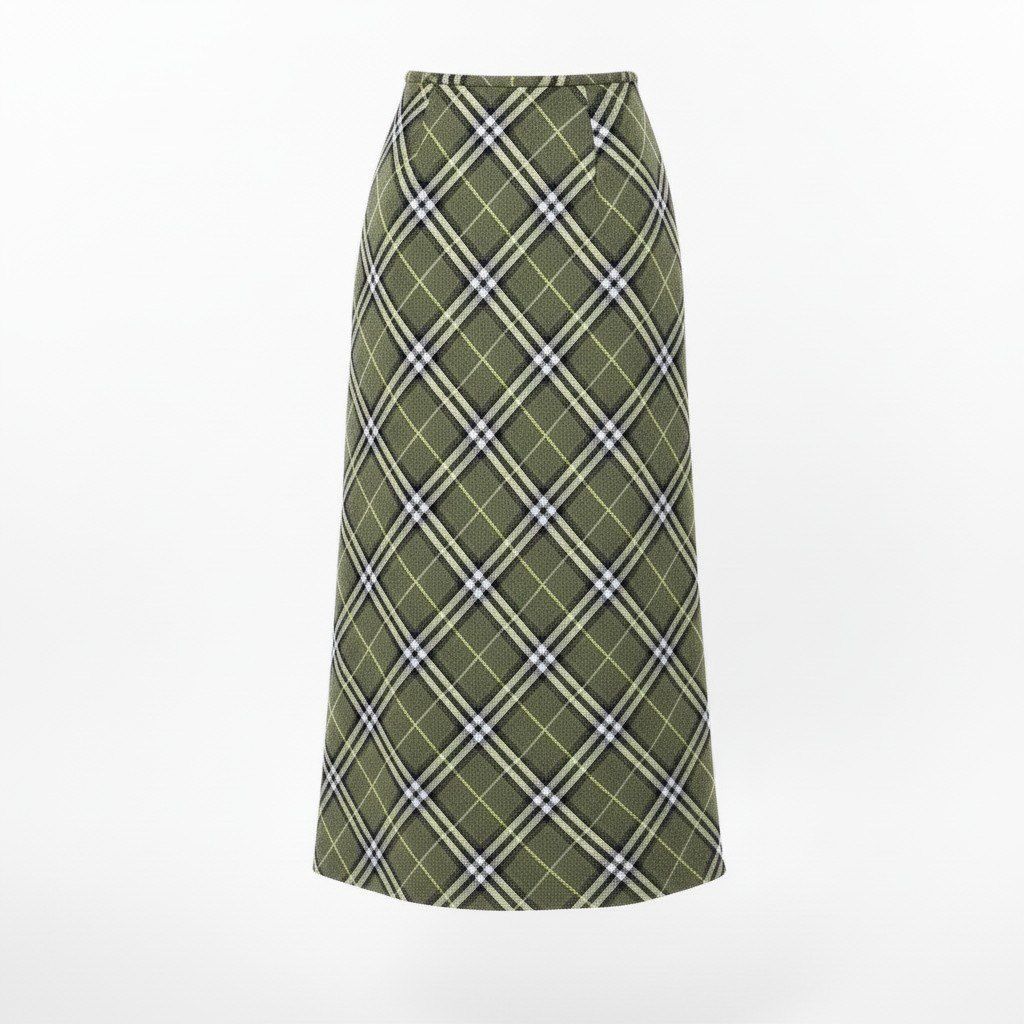 78d9 BURBERRY LONDON バーバリー ロンドン リネンブレンド チェック