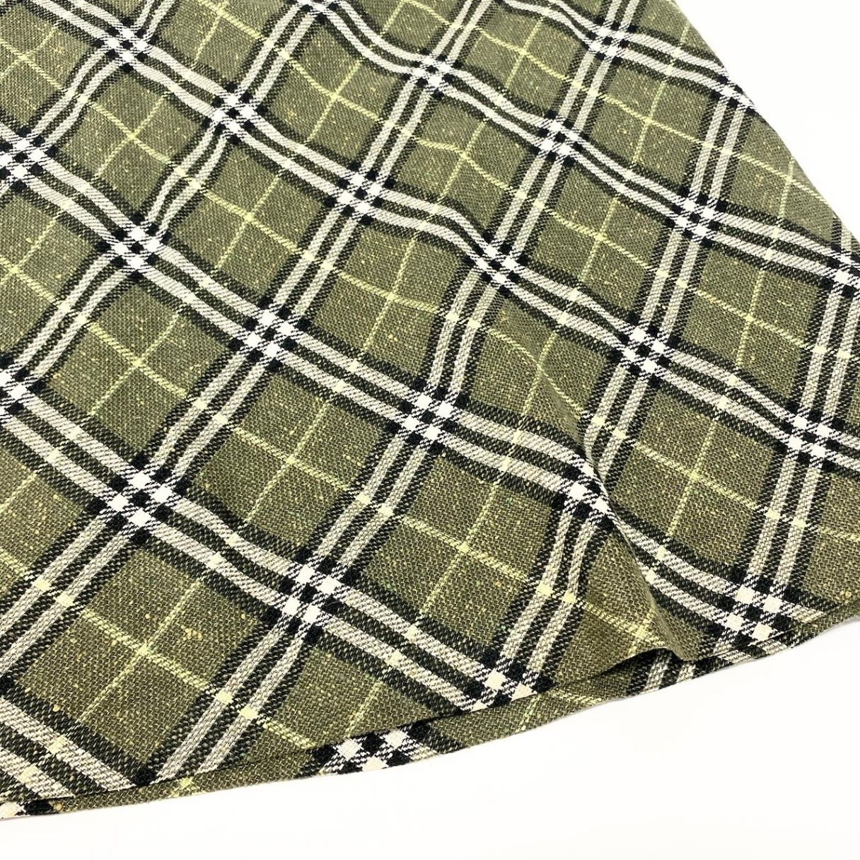 78d9 BURBERRY LONDON バーバリー ロンドン リネンブレンド チェック