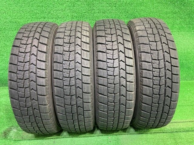 DUNLOP スタッドレス ダンロップ ウィンターマックスWM02 155/65R13 4本 2本6ミリ 2本7ミリ