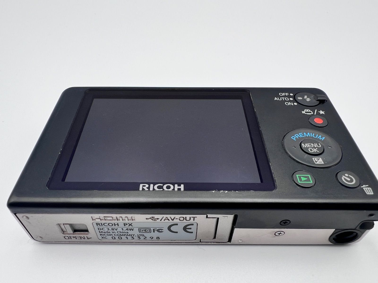 RICOH 防水デジタルカメラ PX ブラック PXBK g6bh9ry リコー PX 