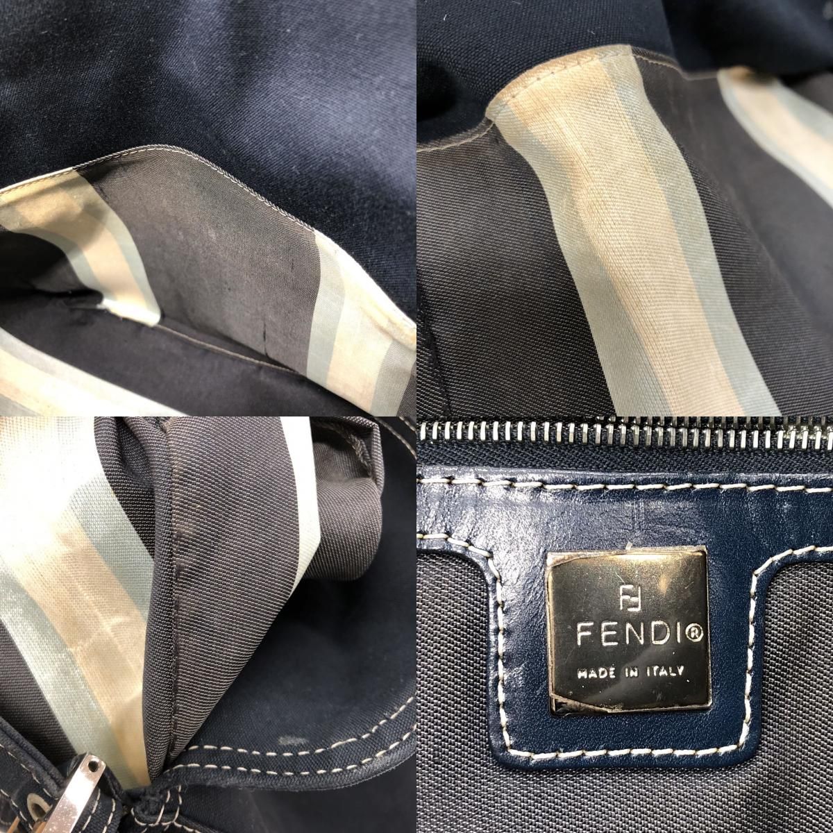 FENDI フェンディ マンマバケット マーブル ショルダーバッグ