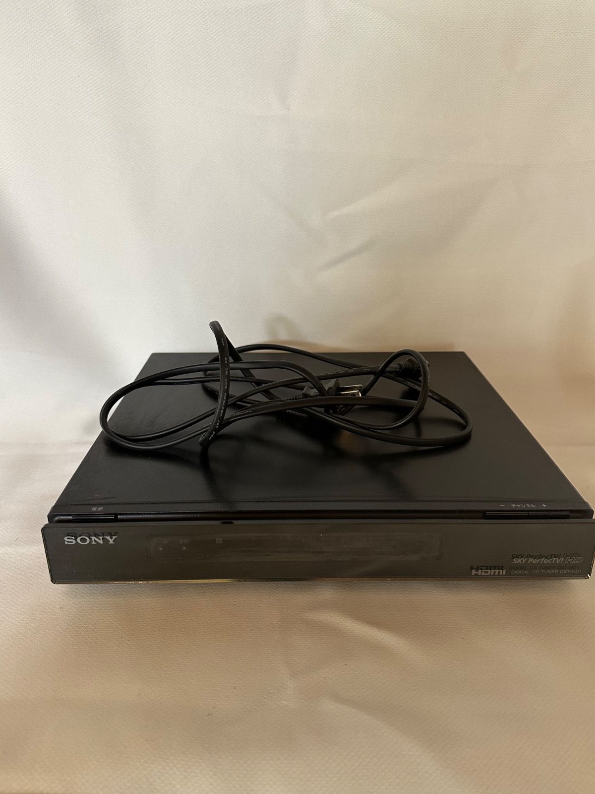 ​【新品・未使用】SONY スカパー！HD対応チューナー DST-HD1 SONY デジタルCS放送チューナー DST-HD1