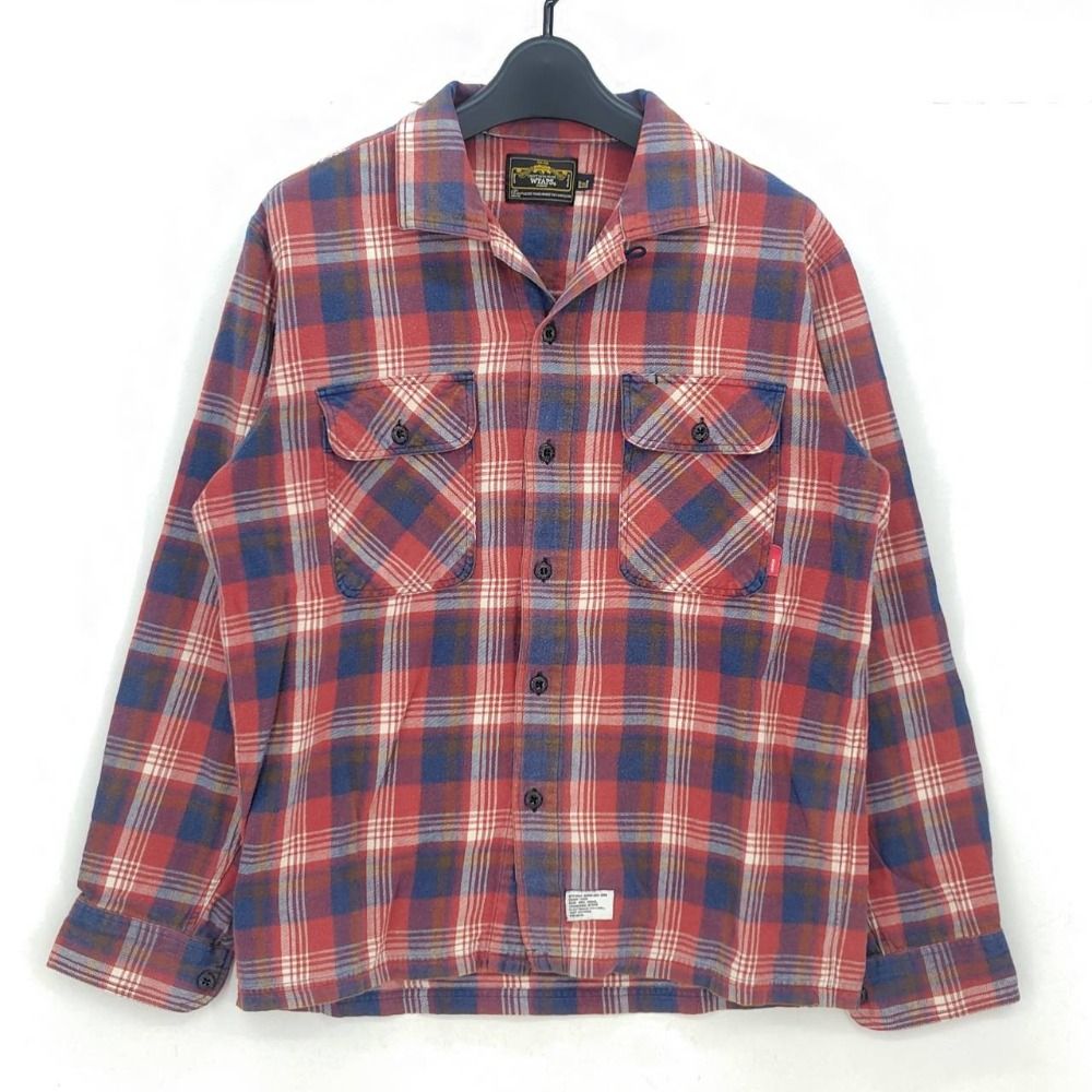 WTAPS チェック柄 長袖シャツ ダブルタップス WTAPS チェック柄 ダブル