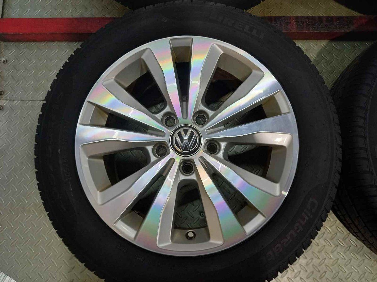 PIRELLI Cinturato P6 205/55R16】夏タイヤ【VW ゴルフ7 純正ホイール 