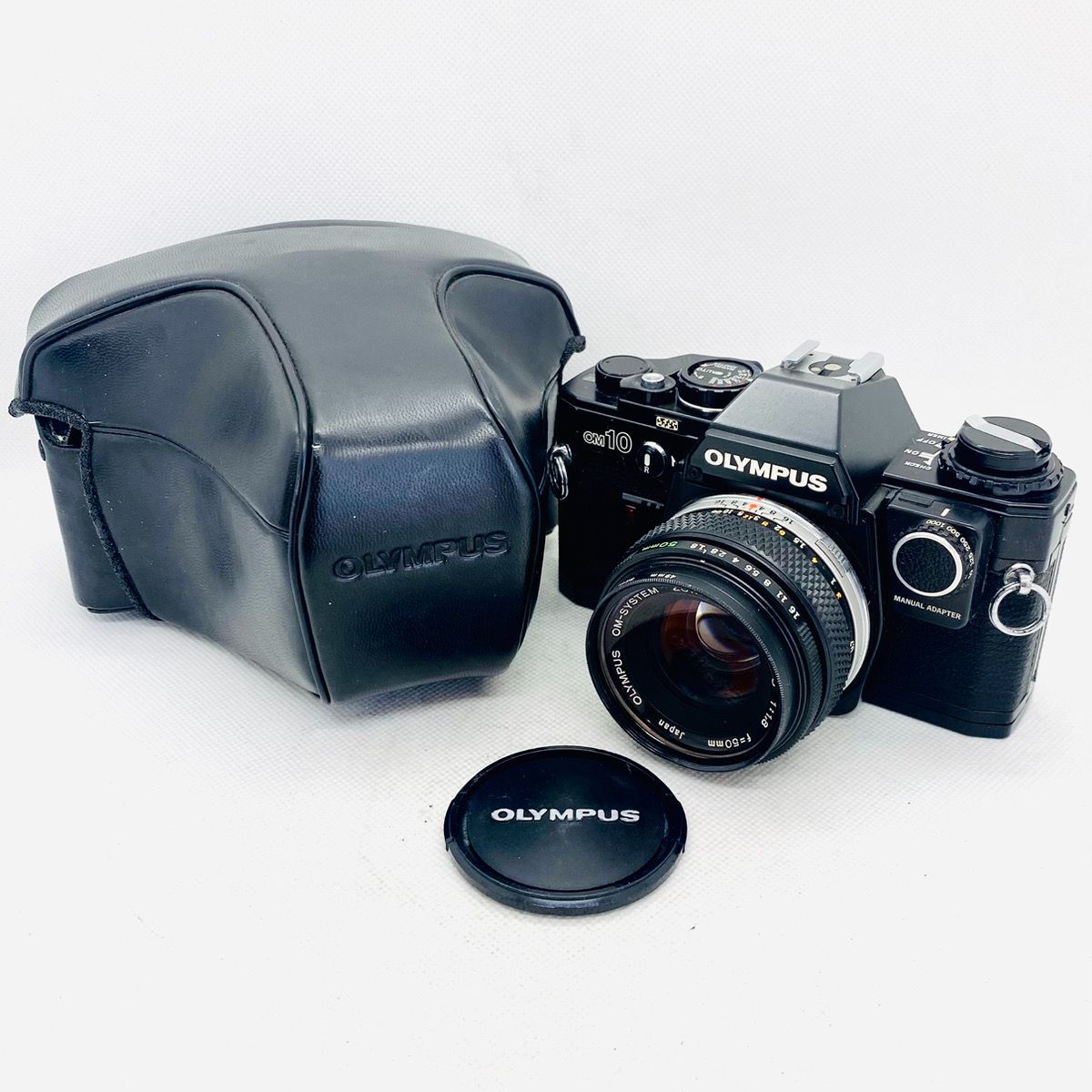 OLYMPUS オリンパス OM-10(ブラック) OM-SYSTEM ZUIKO MC AUTO-S 50mm 