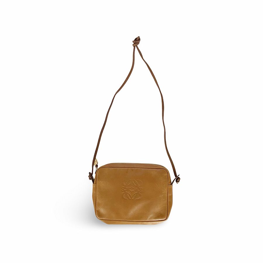 LOEWE ロエベ アナグラム レザー ショルダーバッグ ポシェット