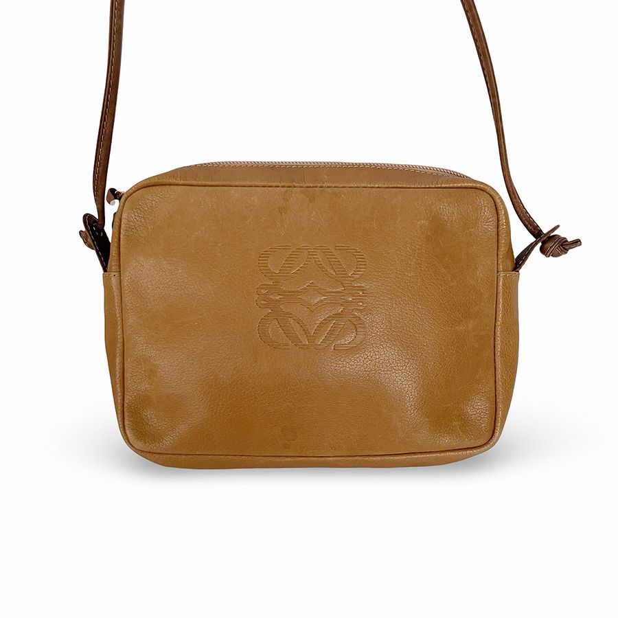 LOEWE ロエベ アナグラム レザー ショルダーバッグ ポシェット
