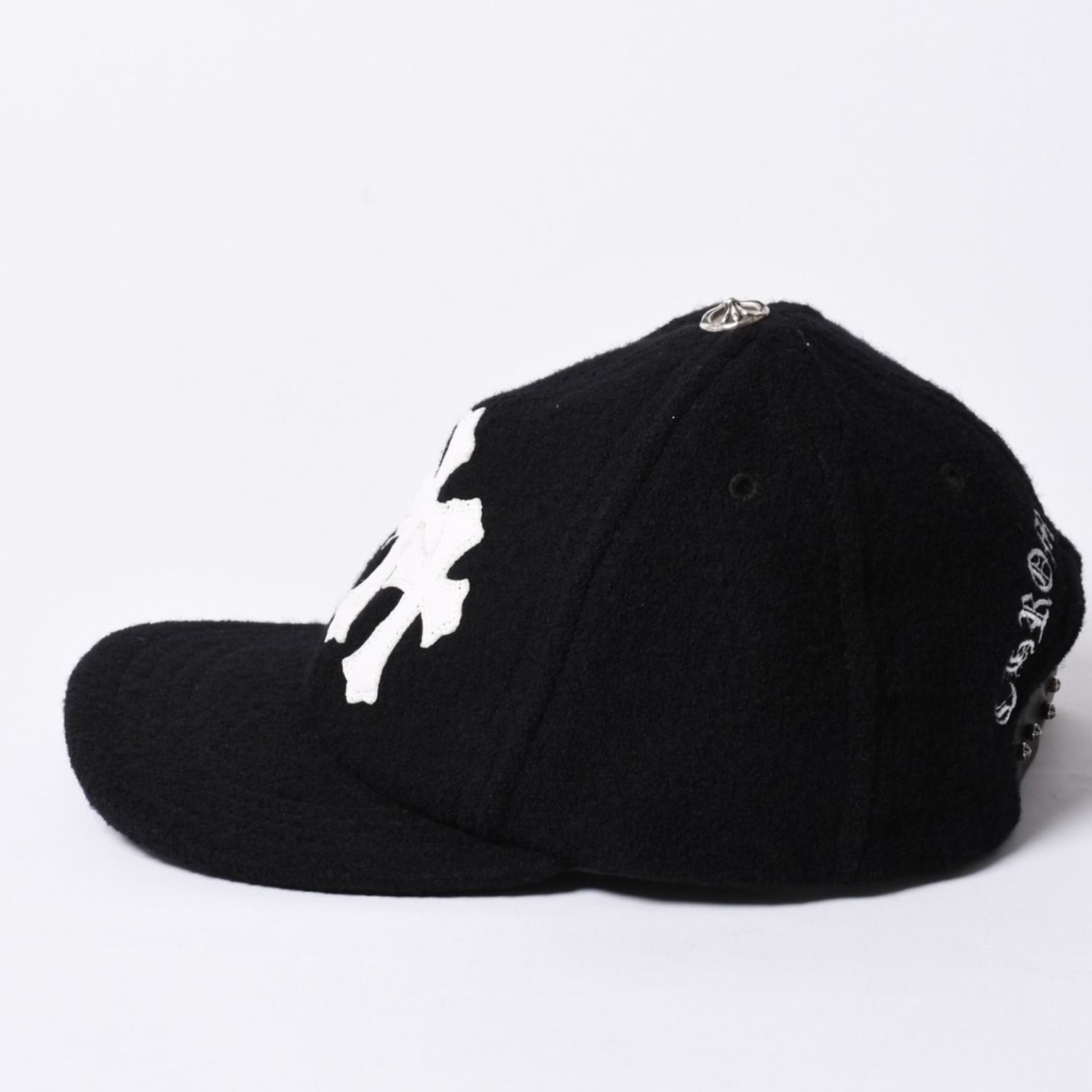 極美品 CHROME HEARTS クロムハーツ TRUCKER CAP セメタリークロス