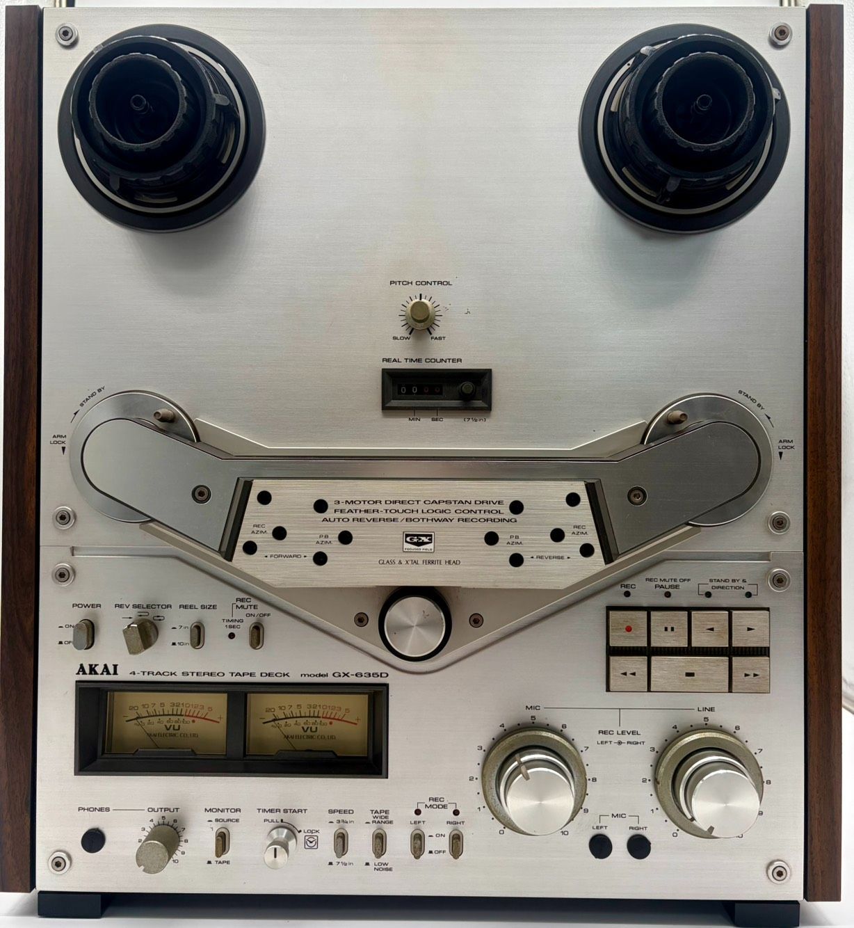 オープンリールデッキ「AKAI GX-635D」♪
