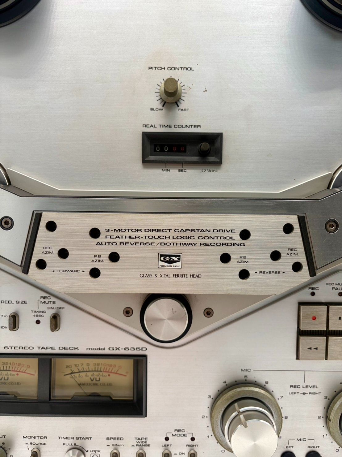 オープンリールデッキ「AKAI GX-635D」♪ - メルカリ