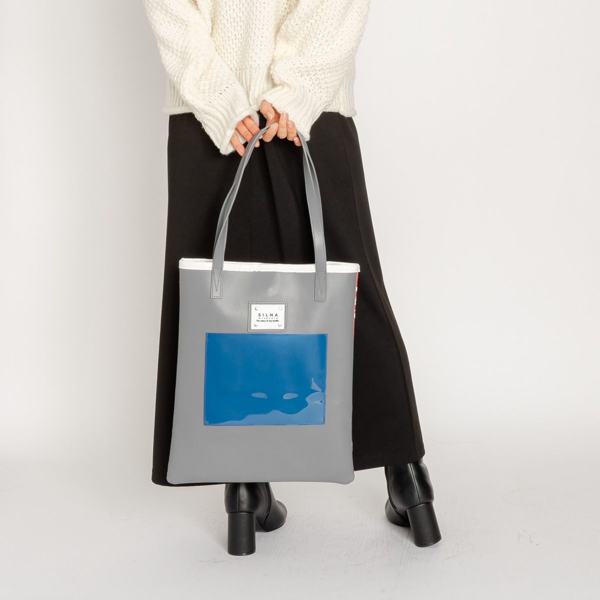 新品・未使用】 コラボトートバッグ 高級キリムROGOBA×SILNA_minacolo 