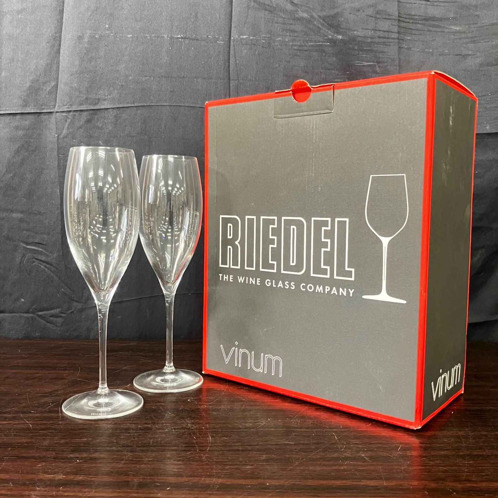 △2 【値下げ交渉可能】RIDEL リーデル ワイングラス2点セット 