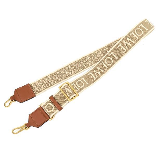 LOEWE ロエベ アナグラム ストラップ ジャカード&カーフ ロエベ 