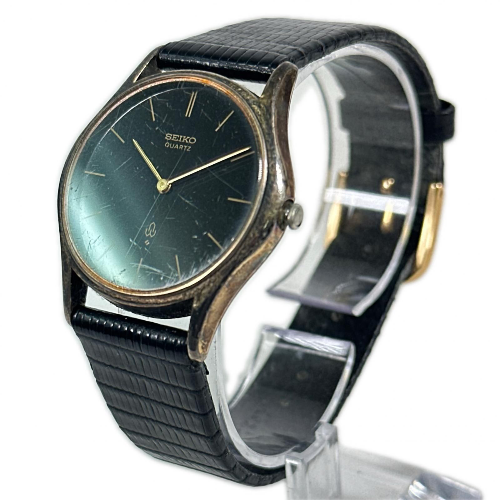 SEIKO セイコー 7820-7010 腕時計 ブラック ヴィンテージ クォーツ