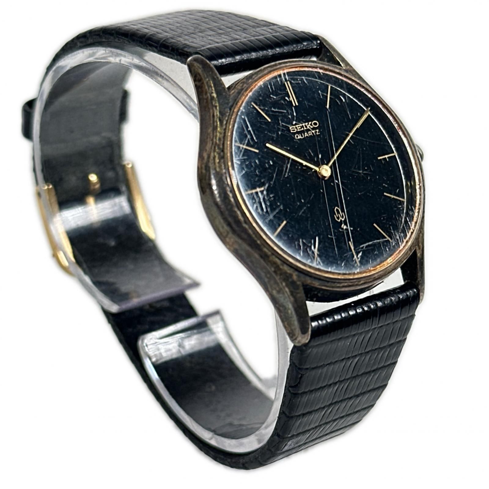 SEIKO セイコー 7820-7010 腕時計 ブラック ヴィンテージ クォーツ 