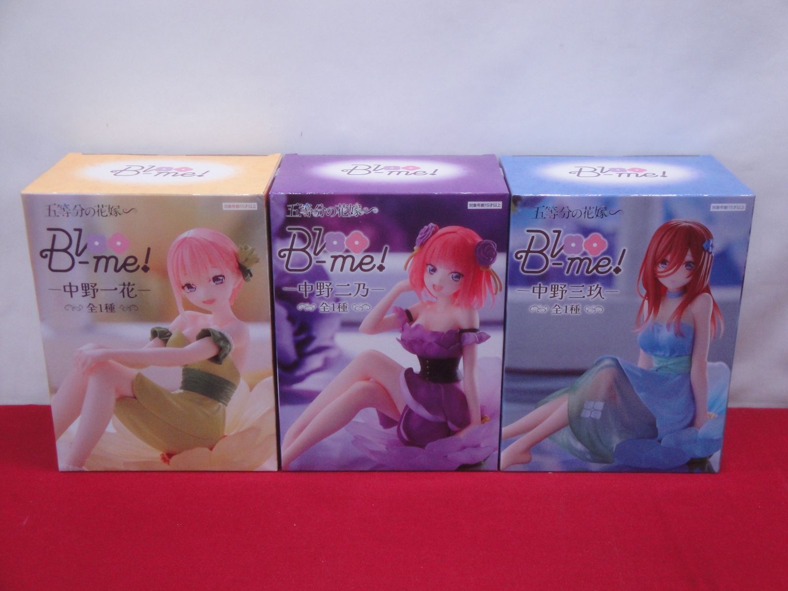 未開封品】五等分の花嫁 中野一花 二乃 三玖 四葉 五月 パステル 未開封品】五等分の花嫁 中野一花 二乃 三玖 四葉 五月 パステル