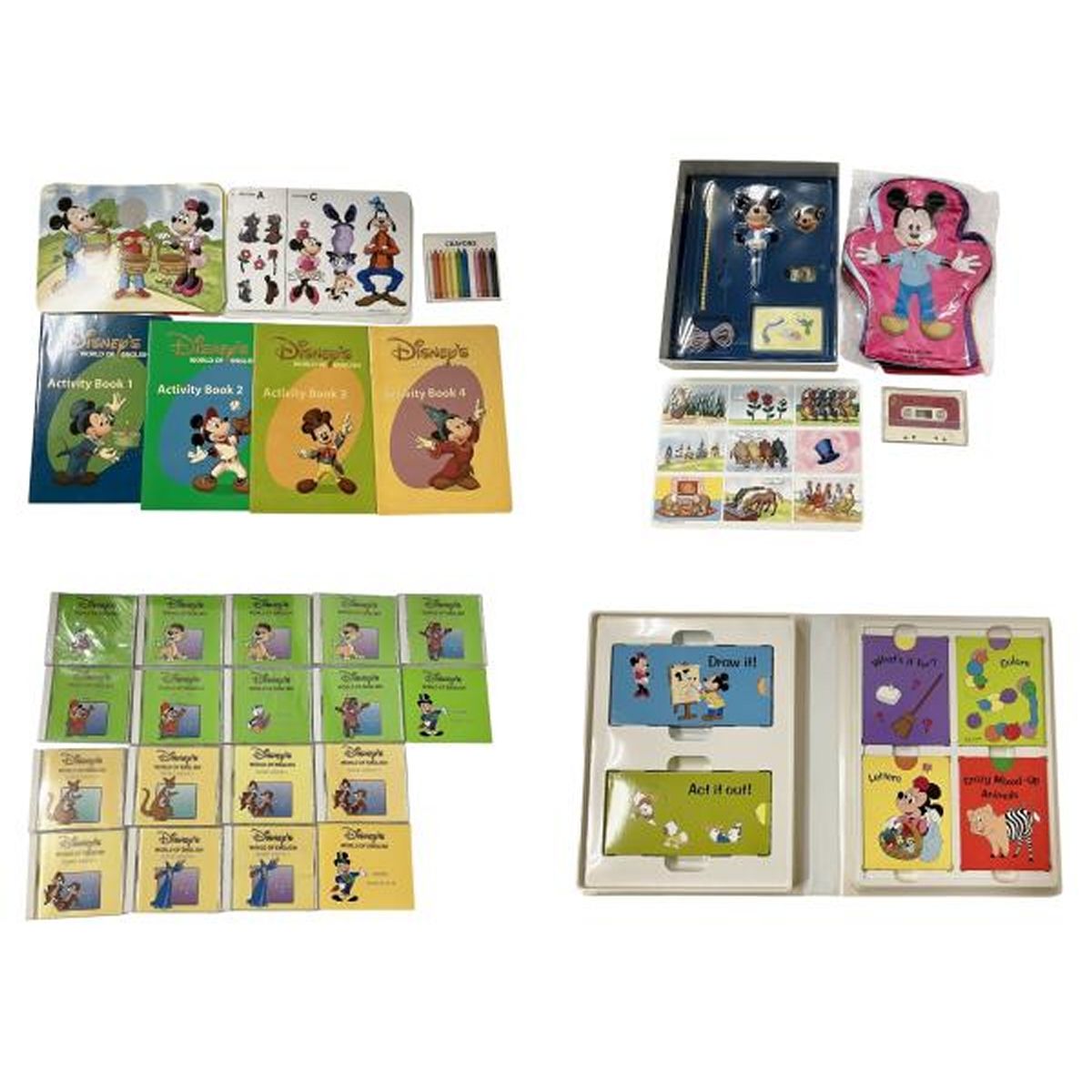 DWE ディズニー ワールド オブ イングリッシュ 1996-2006年頃 新旧 お 