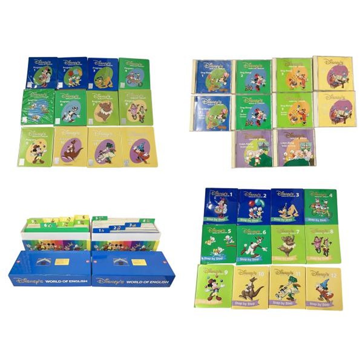 DWE ディズニー ワールド オブ イングリッシュ 1996-2006年頃 新旧 お 