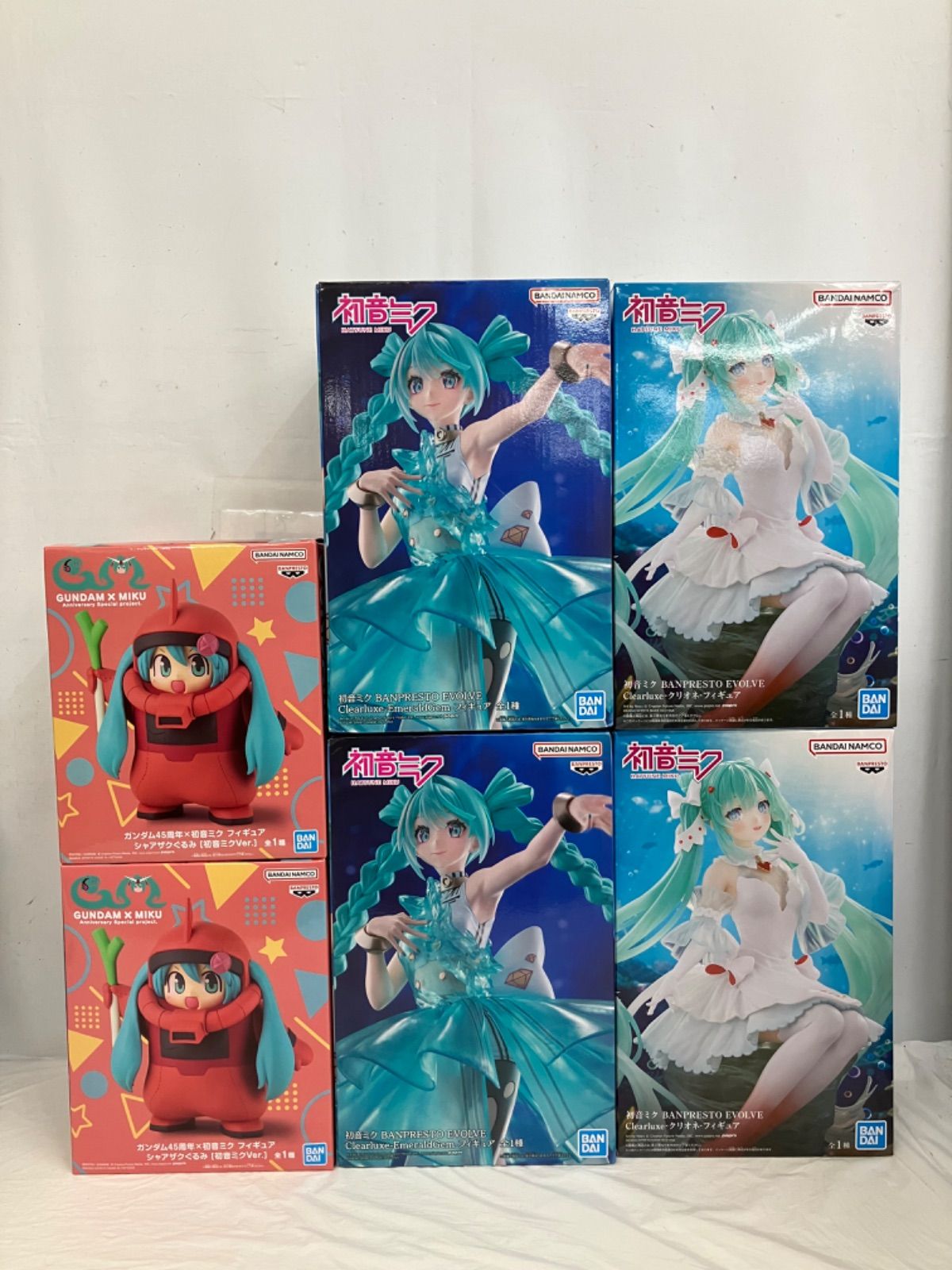 初音ミク EmeraldGem クリオネ フィギュア 12個セット 【公式通販】