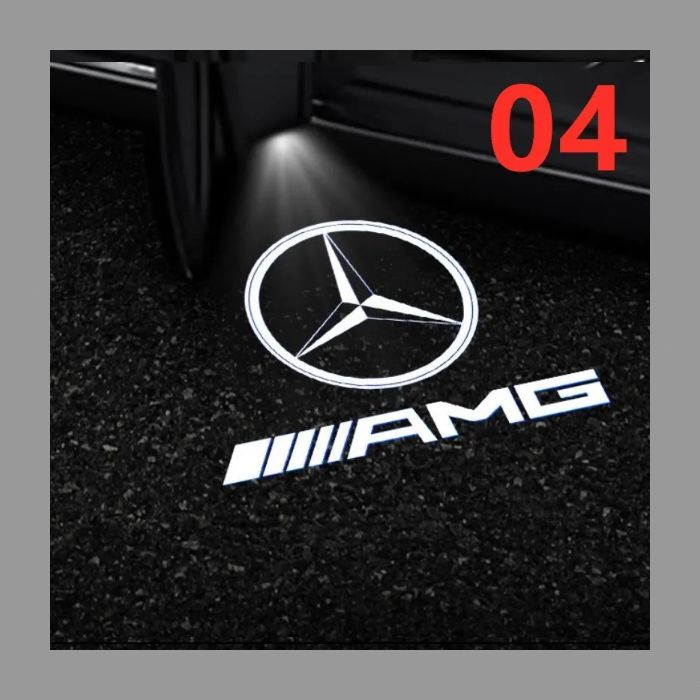 Mercedes Benz AMG ロゴ カーテシランプ LED 純正交換タイプ W166/W156