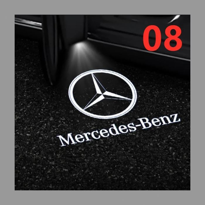 Mercedes Benz AMG ロゴ プロジェクター ドア カーテシランプ シリーズ