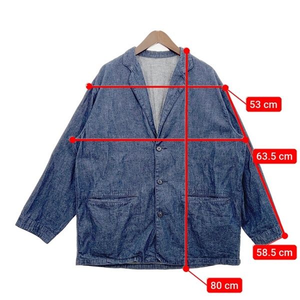 PORTER CLASSIC ポータークラシック デニムジャケット CLASSIC DENIM