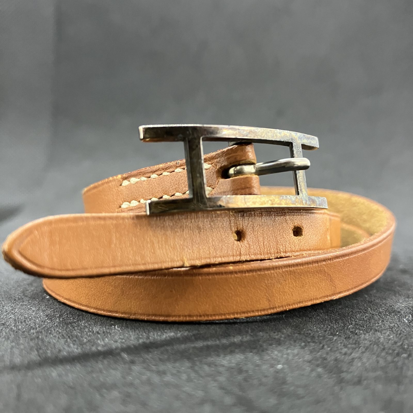 HERMES エルメス ブレスレット アピ3 シルバー金具 1097 - メルカリ