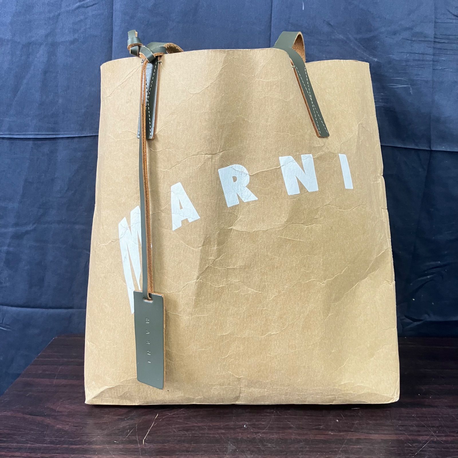 値下げ交渉可能】MARNI マルニ ペーパーバッグ トートバッグ 