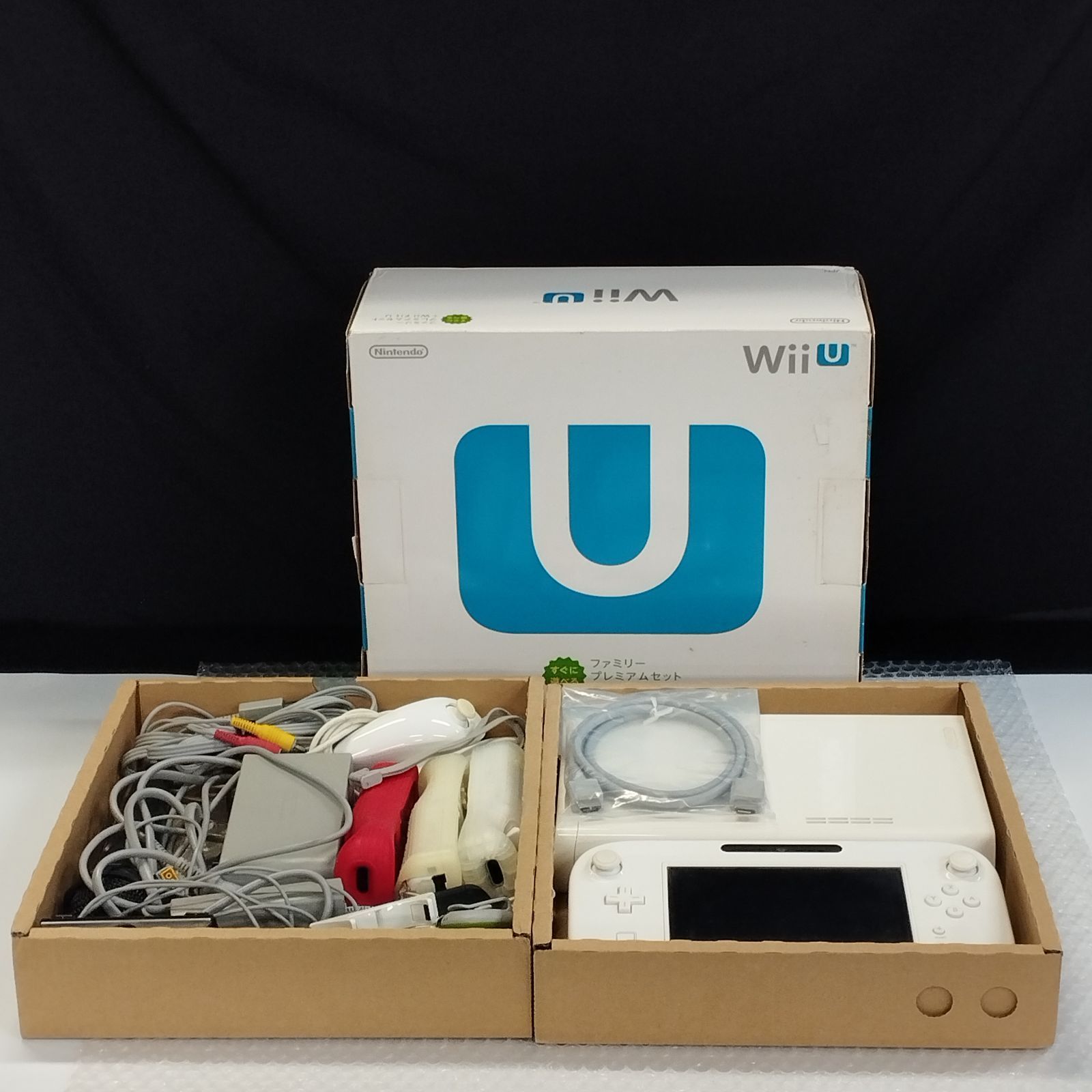 1円】Wii U すぐに遊べるファミリープレミアムセット 本体 32GB シロ