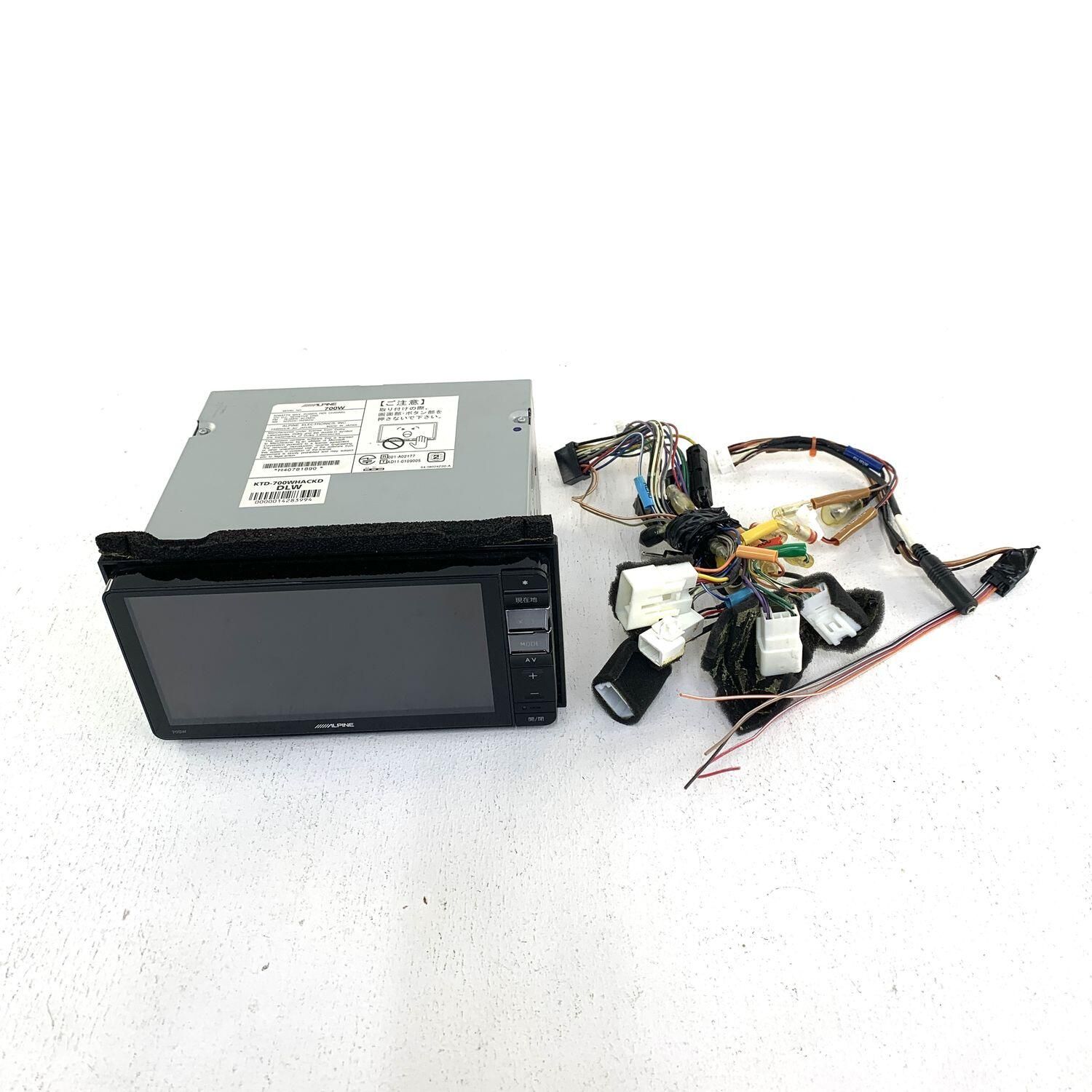 ☆加古川物流】中古 ジャンク ALPINE アルパイン700W KTD-700WHACKD 