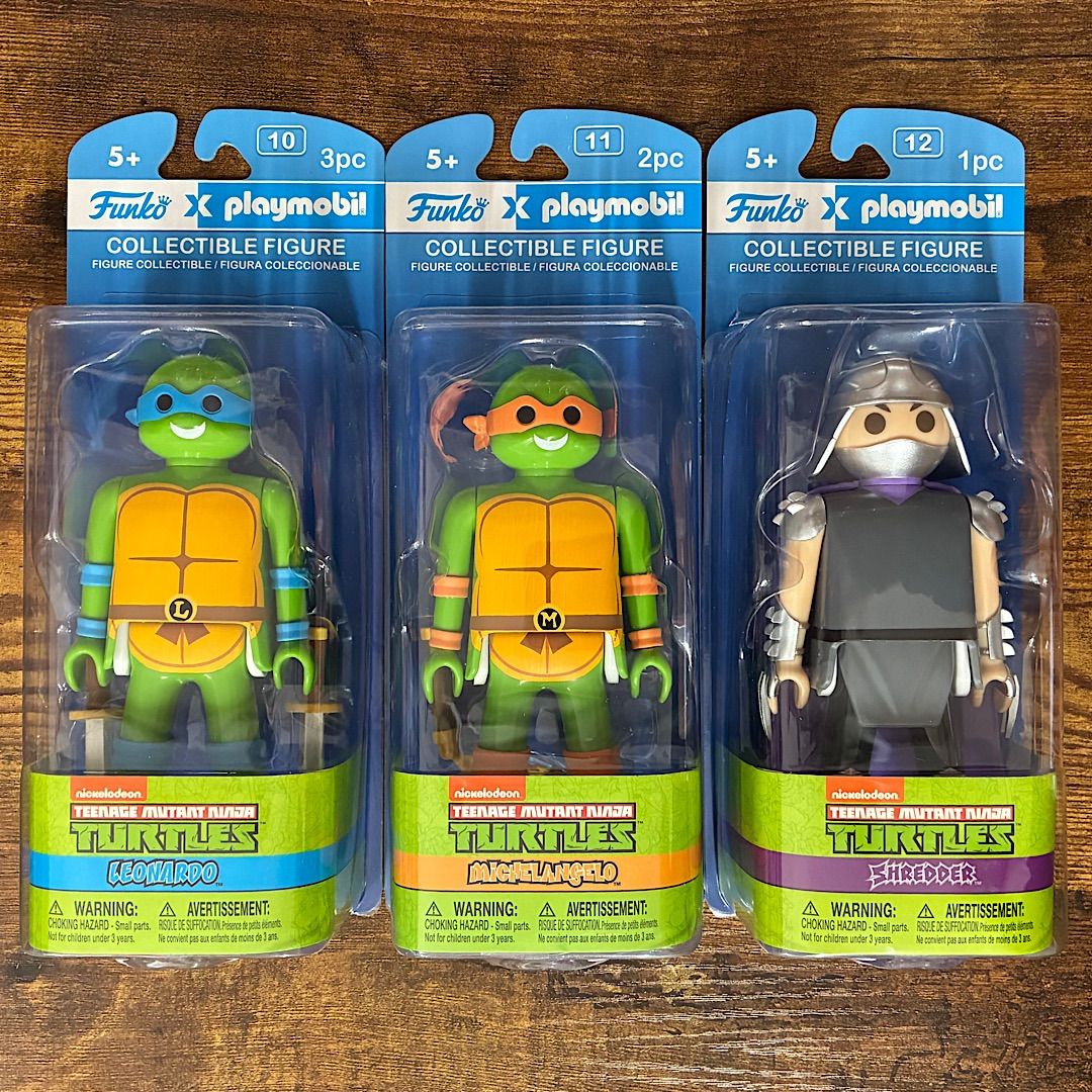 200％プレイモービル 3体セット ミュータント タートルズ Mutant