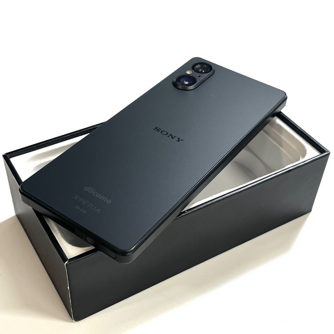 美品 Xperia 5 V 128GB SIMフリー SO-53D ブラック - メルカリ