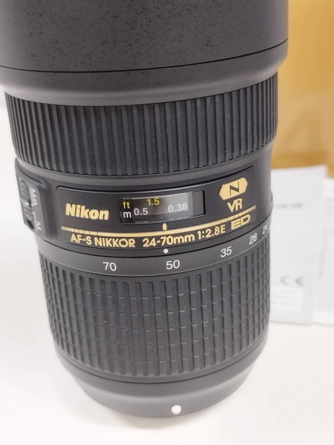 美品】Nikon/AF-S NIKKOR 24-70mm/F2.8E ED VR/ズームレンズ 