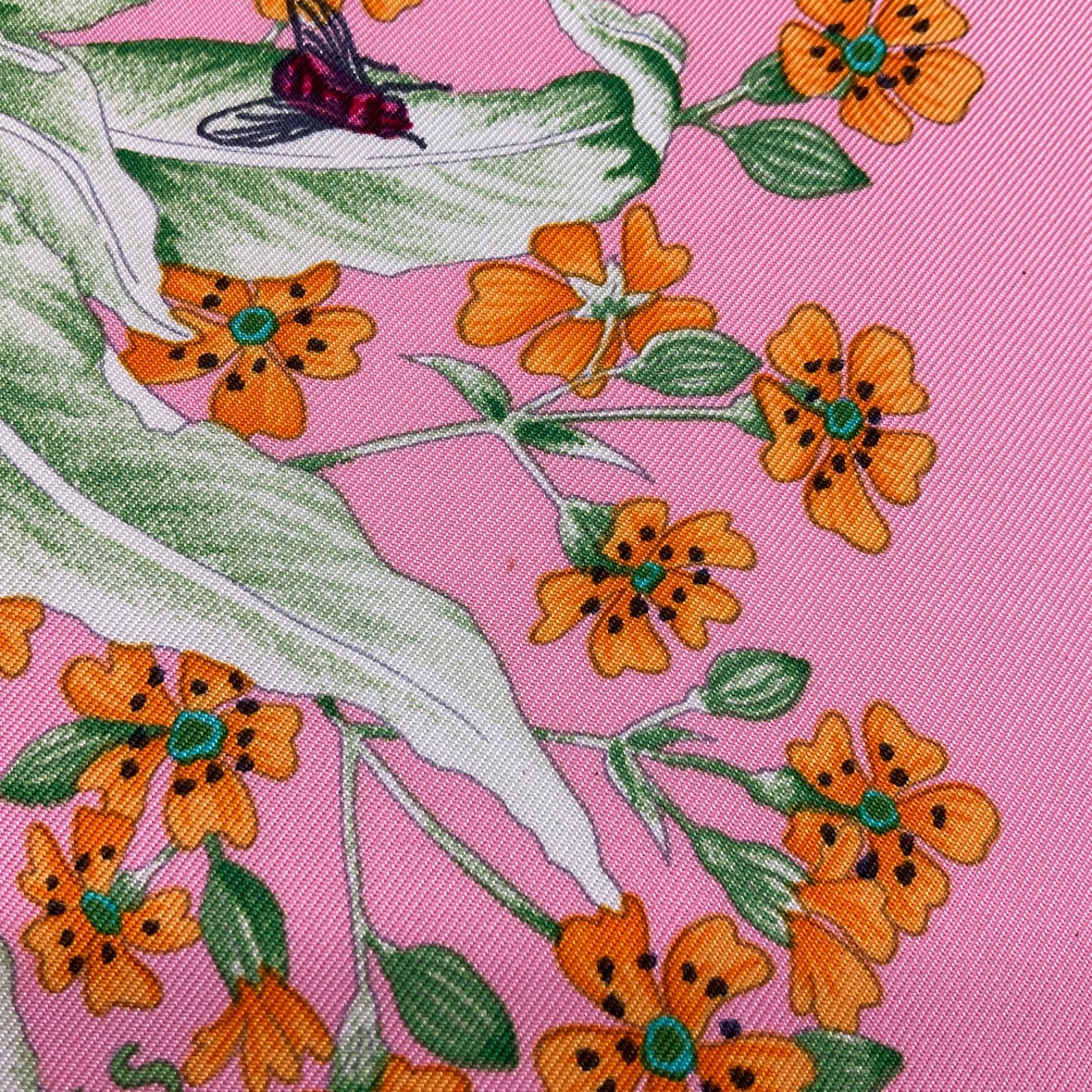 ○HERMES エルメス カレ90 スカーフ LA PRAIRIE ラ・プレーリー 草原