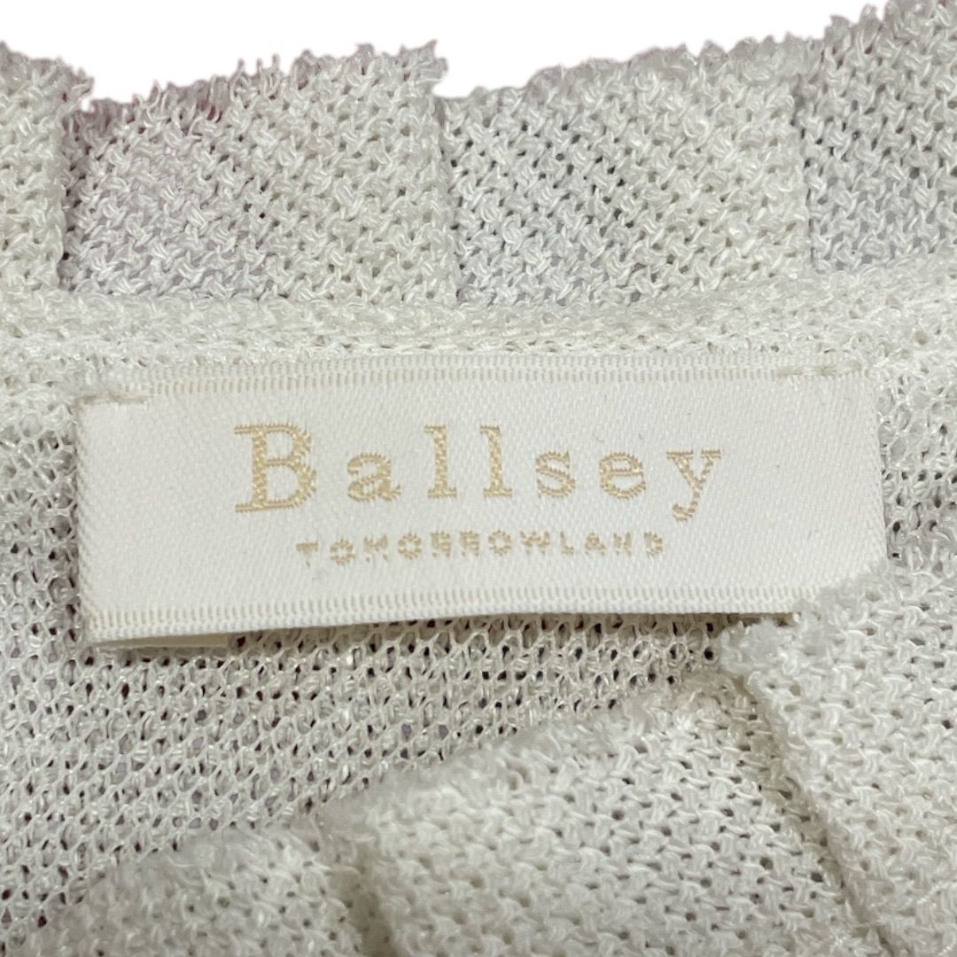 Ballsey ボールジィ ポリエステルレーヨンカラミフレンチスリーブ 