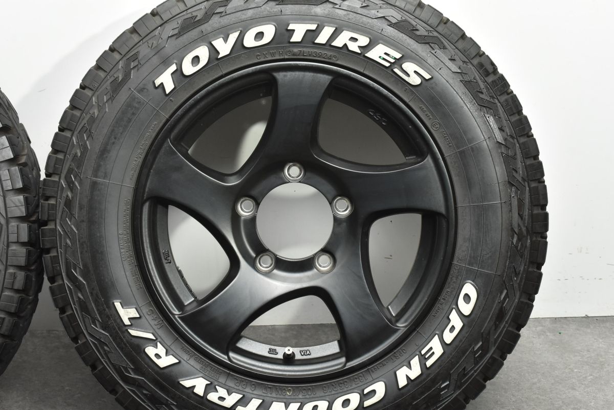 美品 バリ溝】CST ZERO1 HYPER JL 16in 5.5J +22 PCD139.7 トーヨー 