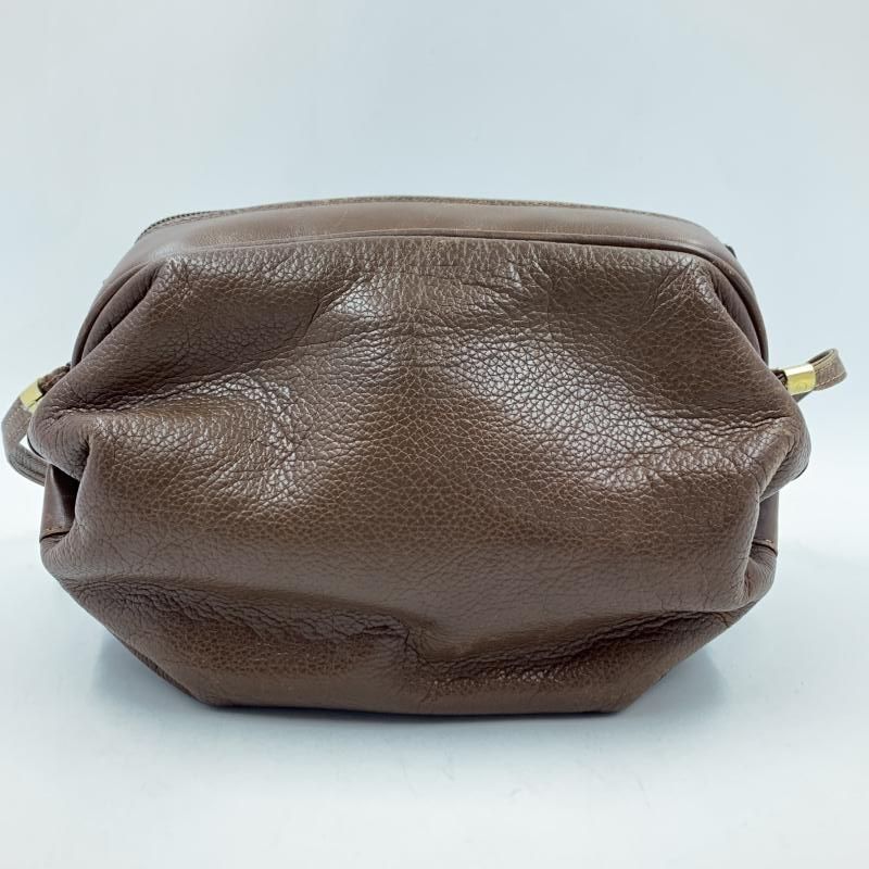 中古】OLD GUCCI キャンディ レザーショルダーバッグ ブラウン 007.115