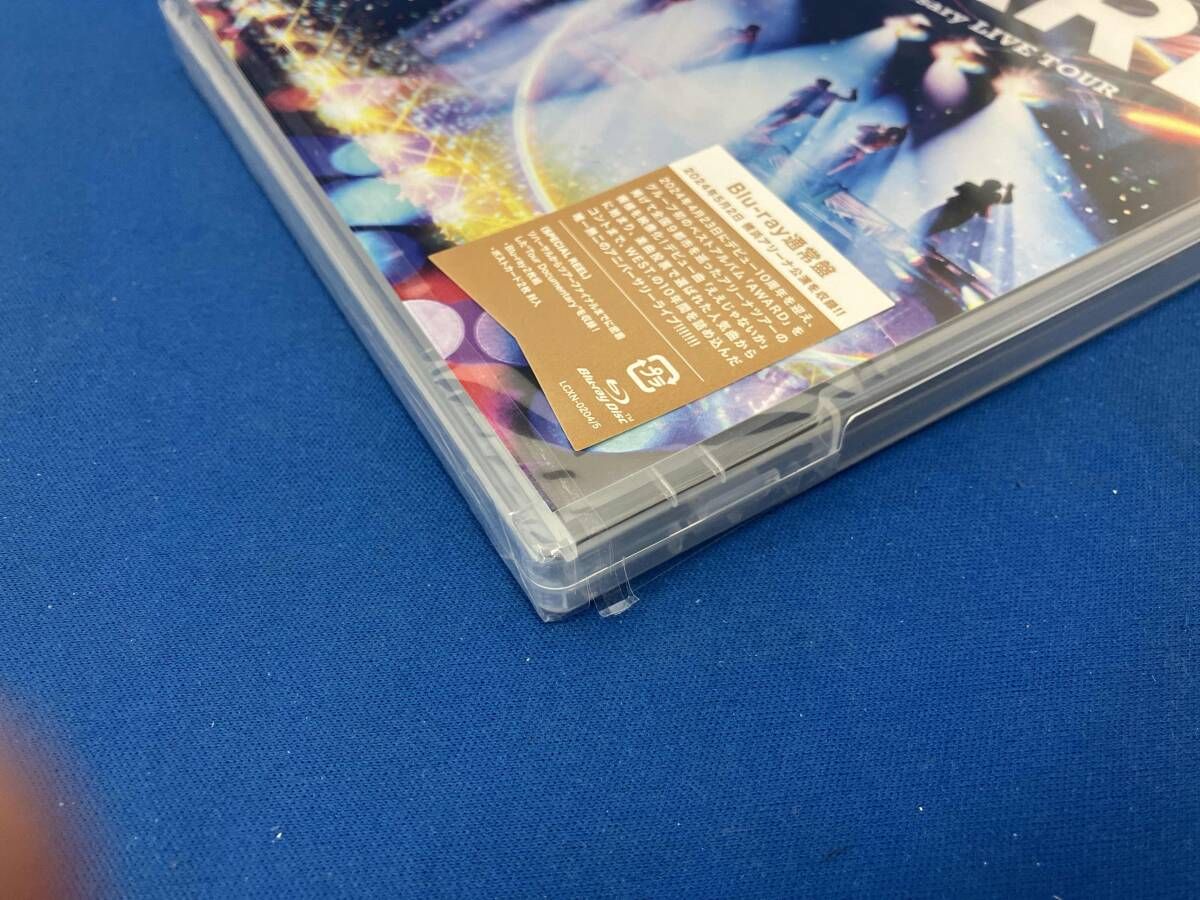 未開封品 WEST. 10th Anniversary LIVE TOUR AWARD(通常盤)(Blu-ray 