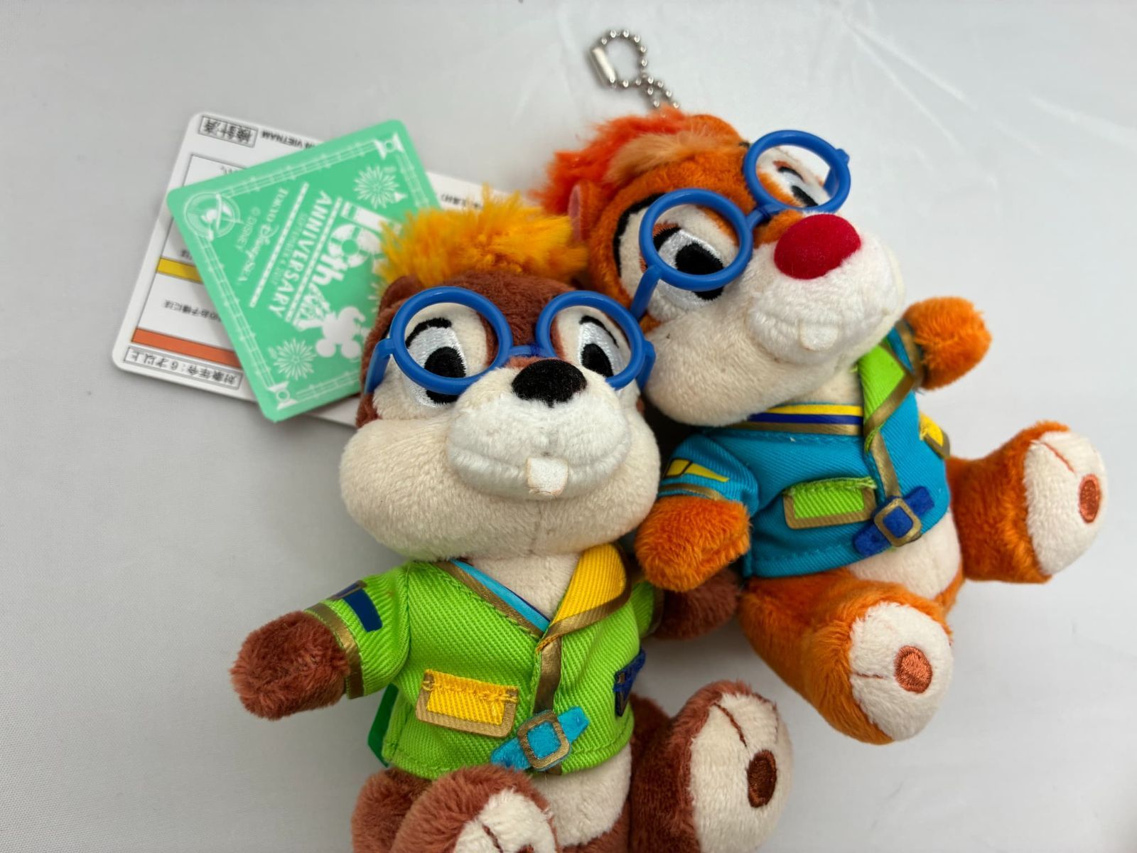 S229 ディズニー チップとデール ペアキーホルダー セット 262980080
