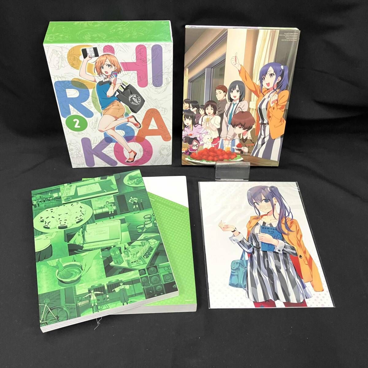 SHIROBAKO】 Blu-ray プレミアムBOX vol.1&2 【公式通販】