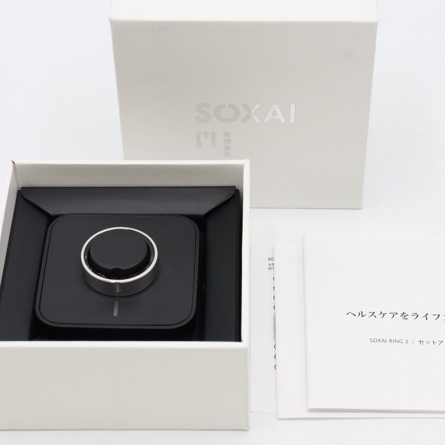 美品】SOXAI RING 2 シルバー 18号 SOXAIRING2SL18 スマートリング